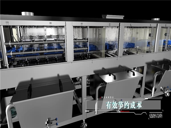 廠家供應新一代周轉箱清洗機，塑料筐，托盤清洗，洗筐機設備
