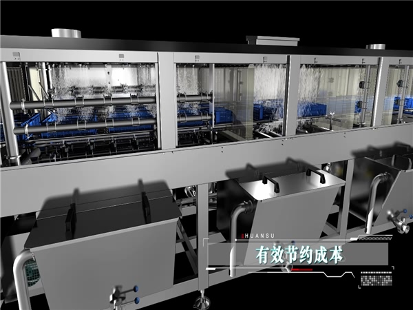 廠家供應新一代周轉箱清洗機，塑料筐，托盤清洗，洗筐機設備